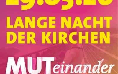 Lange Nacht der Kirchen, 29. Mai 2026